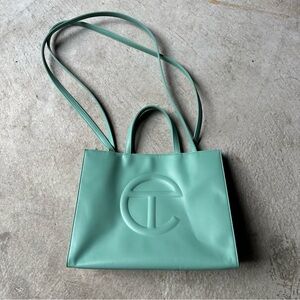 Telfar Medium Shopping Bag Sage